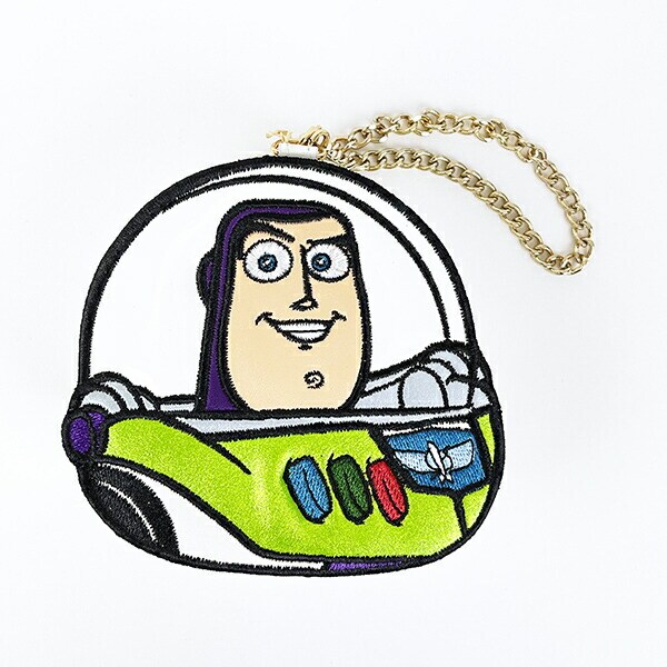 ディズニー トイストーリー バズ・ライトイヤー ダイカットポーチチャーム ACCOMMODE アコモデ Disney