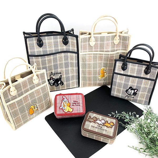 dショッピング |ディズニー クラシックチェックミニトート