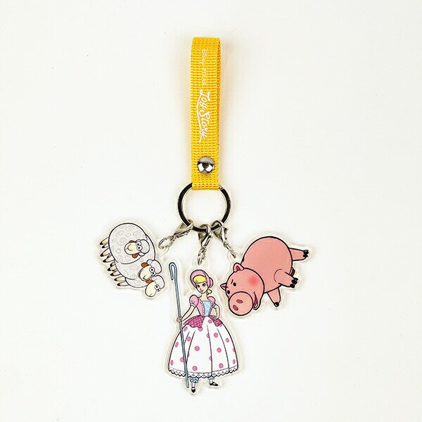 ディズニー トイストーリー コレクションチャーム(イエロー) キーホルダー ACCOMMODE アコモデ Disney