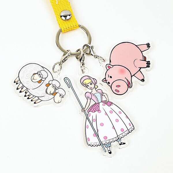 ディズニー トイストーリー コレクションチャーム(イエロー) キーホルダー ACCOMMODE アコモデ Disney