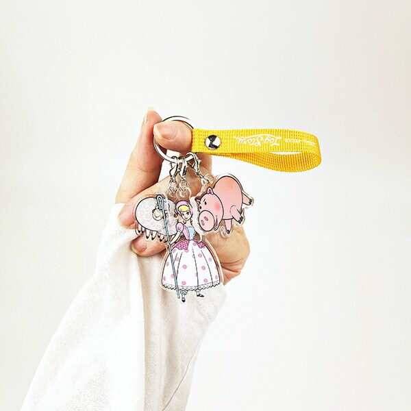 ディズニー トイストーリー コレクションチャーム(イエロー) キーホルダー ACCOMMODE アコモデ Disney