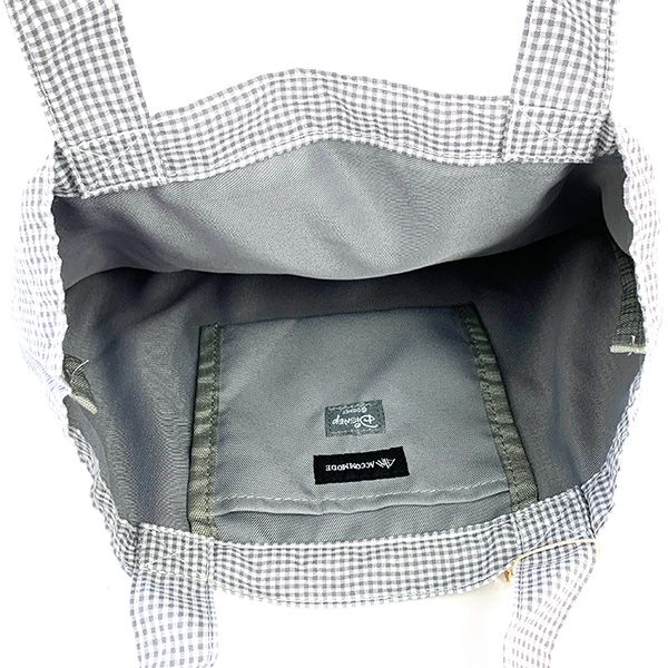 ディズニー フレンズチェックトートバッグ Disney  ミッキー