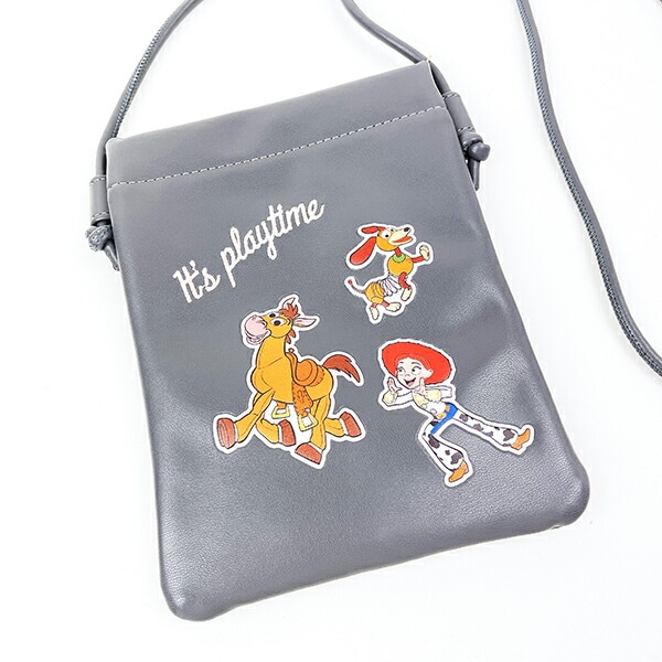 ディズニー トイストーリー ポケットショルダーバッグ(グレー) ACCOMMODE アコモデ Disney