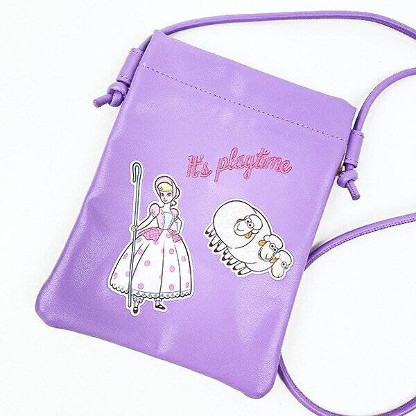 ディズニー トイストーリー ポケットショルダーバッグ(パープル) ACCOMMODE アコモデ Disney