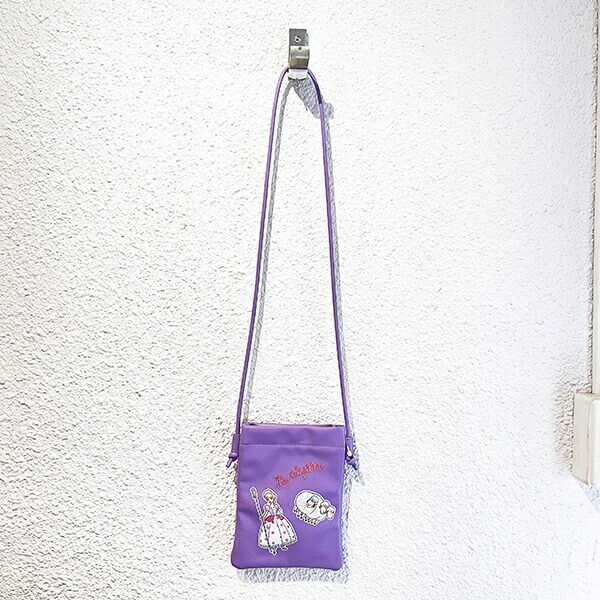 ディズニー トイストーリー ポケットショルダーバッグ(パープル) ACCOMMODE アコモデ Disney