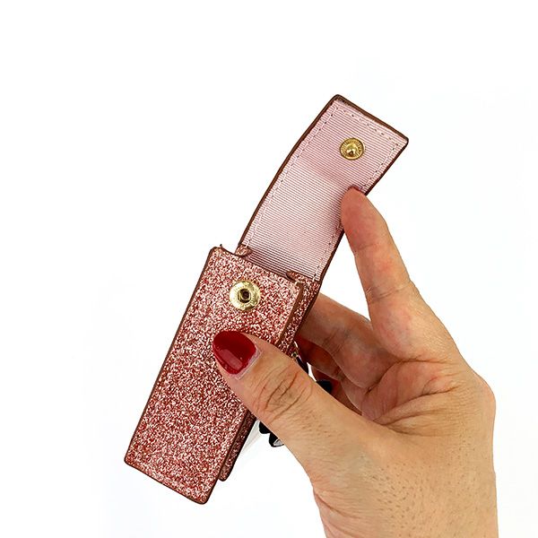 ディズニー フレンズリップケース Disney  パープル