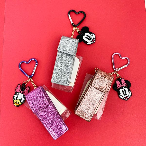 ディズニー フレンズリップケース Disney  パープル