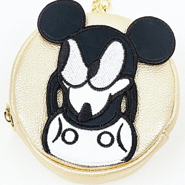 ディズニー ミッキーマウス ダイカットポーチチャーム ACCOMMODE アコモデ Disney