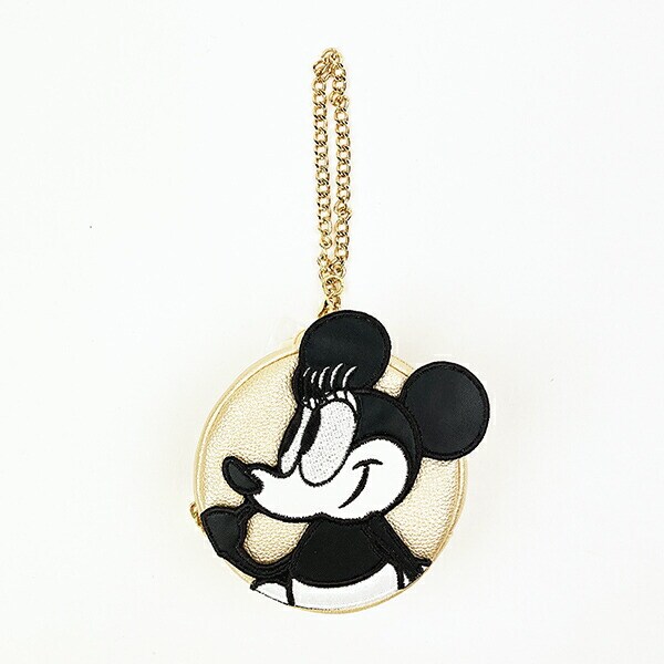 ディズニー ミニーマウス ダイカットポーチチャーム ACCOMMODE アコモデ Disney