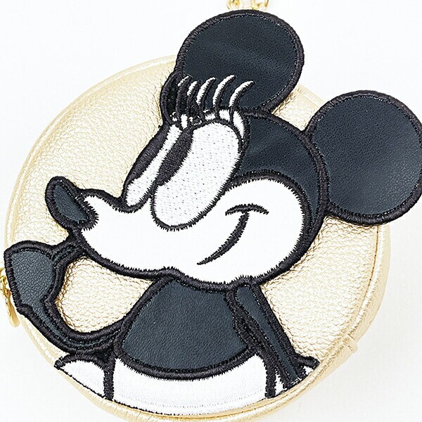 ディズニー ミニーマウス ダイカットポーチチャーム ACCOMMODE アコモデ Disney