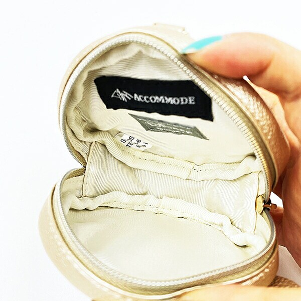 ディズニー ミニーマウス ダイカットポーチチャーム ACCOMMODE アコモデ Disney