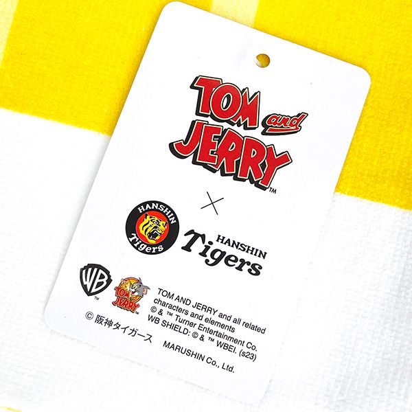 dショッピング |阪神タイガース×トムとジェリー フェイスタオル(34