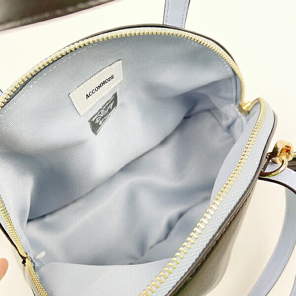 ディズニー プリンセス 眠れる森の美女 オーロラ姫 ラウンドミニボストンバッグ ブラック ショルダーバッグ ACCOMMODE