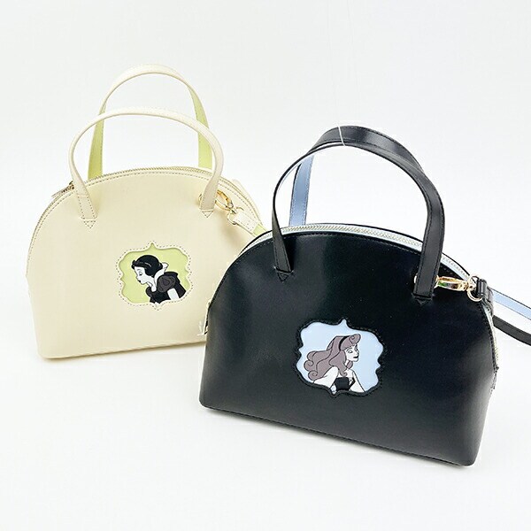 ディズニー プリンセス 白雪姫 ラウンドミニボストンバッグ アイボリー ショルダーバッグ アコモデ ACCOMMODE