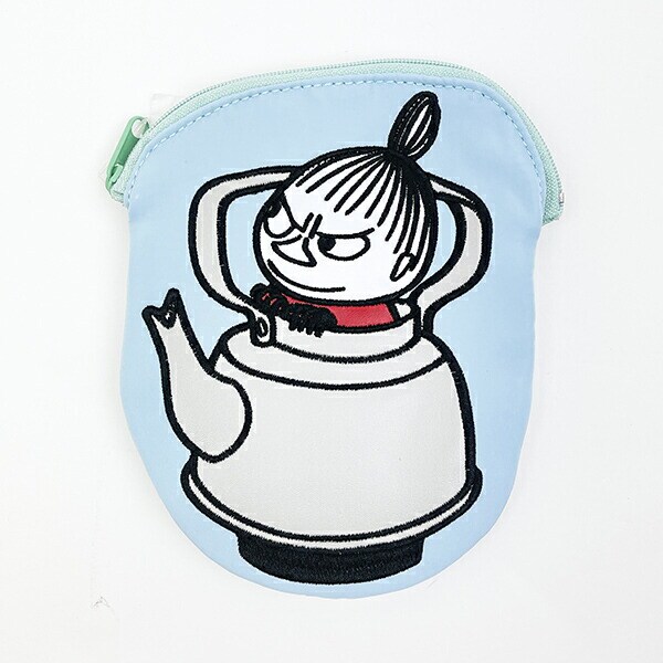 ムーミン リトルミイ ダイカットポーチ ブルー MOOMIN
