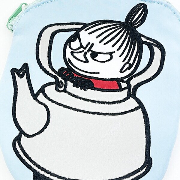 ムーミン リトルミイ ダイカットポーチ ブルー MOOMIN