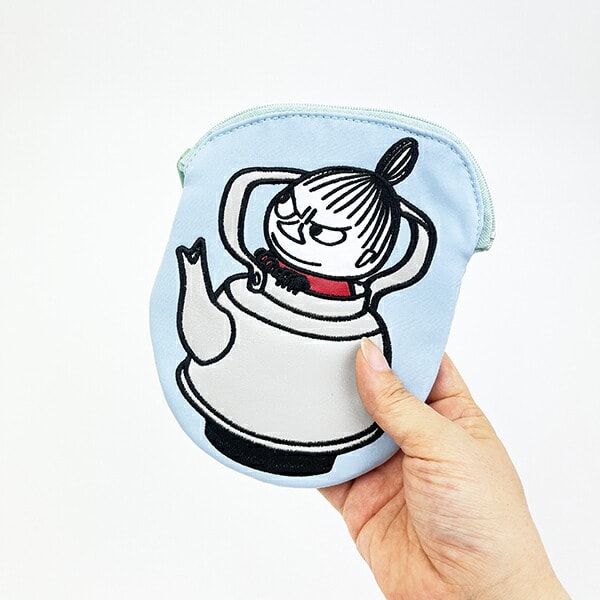 ムーミン リトルミイ ダイカットポーチ ブルー MOOMIN