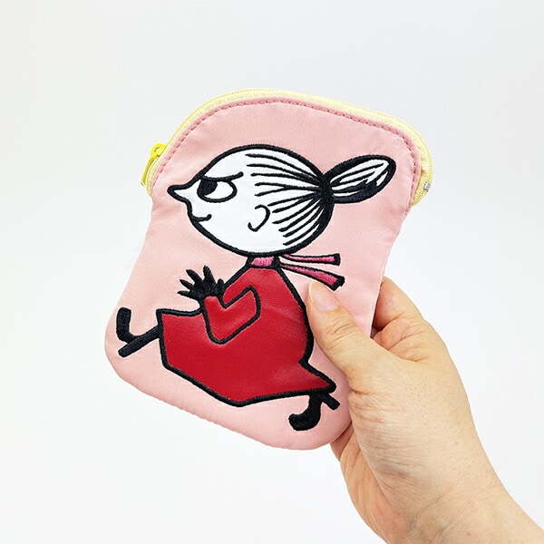 ムーミン リトルミイ ダイカットポーチ ピンク MOOMIN