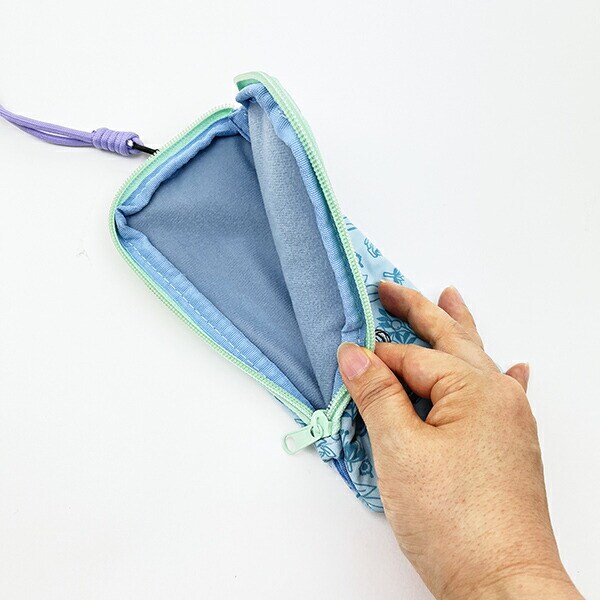 ムーミン リトルミイ グラスケース (ブルー) メガネケース