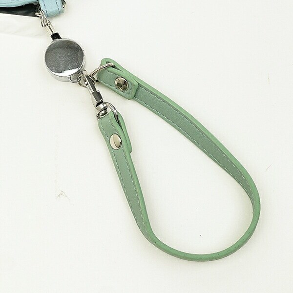 ムーミン リトルミイ リール付きダイカットパスケース ブルー 定期入れ MOOMIN