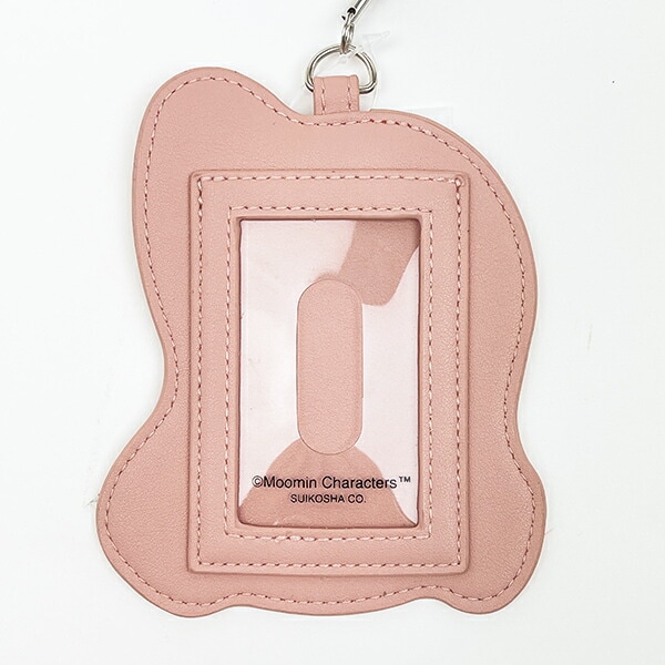 ムーミン リトルミイ リール付きダイカットパスケース ピンク 定期入れ MOOMIN
