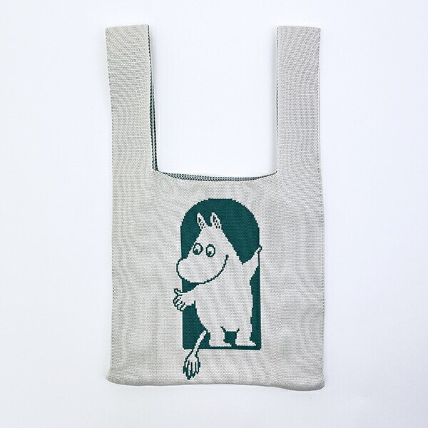 ムーミン 80th ニットバッグ (グリーン) MOOMIN