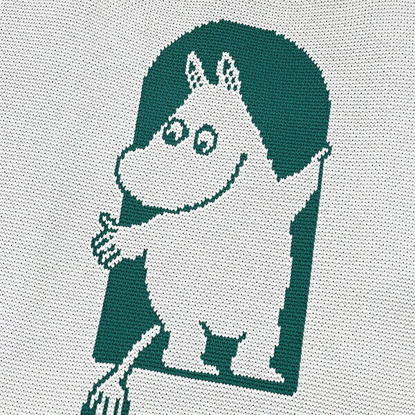 ムーミン 80th ニットバッグ (グリーン) MOOMIN