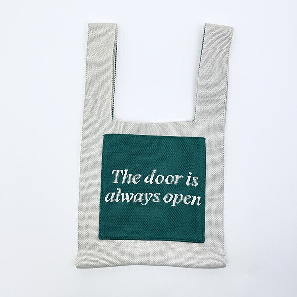 ムーミン 80th ニットバッグ (グリーン) MOOMIN