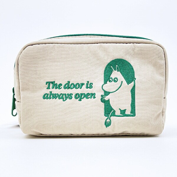 ムーミン 80th リバーシブルポーチ (グリーン) MOOMIN