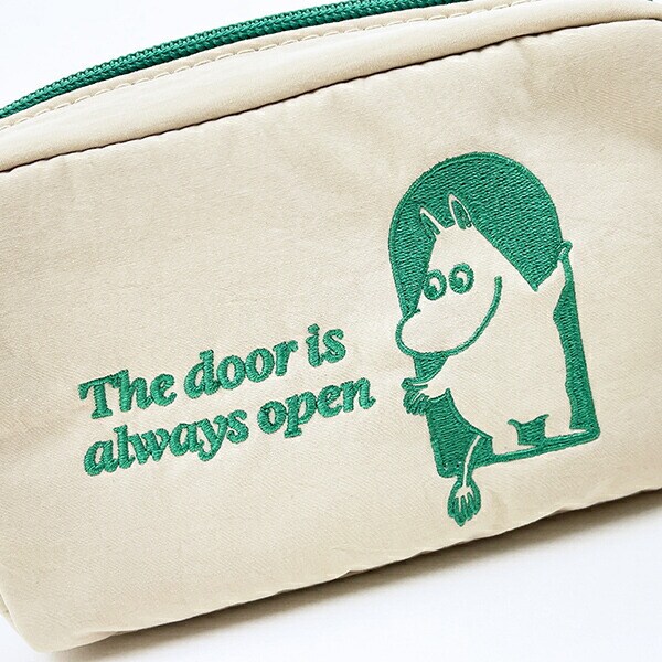 ムーミン 80th リバーシブルポーチ (グリーン) MOOMIN