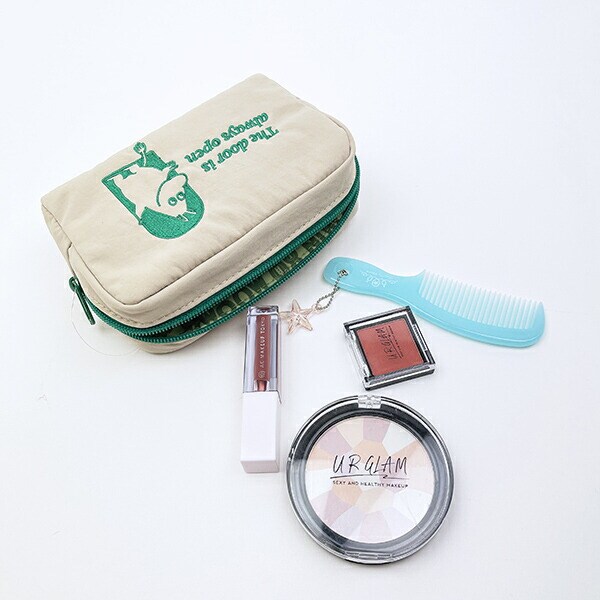 ムーミン 80th リバーシブルポーチ (グリーン) MOOMIN