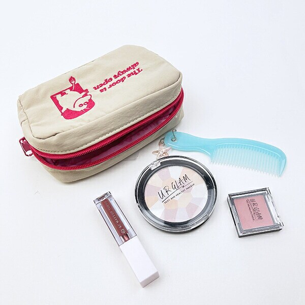 ムーミン 80th リバーシブルポーチ (ピンク) MOOMIN