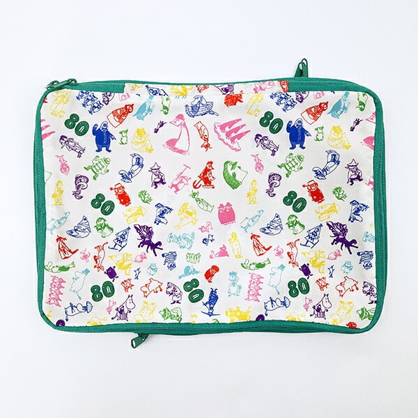 ムーミン 80th 圧縮トラベルポーチ トラベル用品 MOOMIN