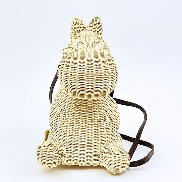 ムーミン ラタンバッグ 全身 ショルダーバッグ ACCOMMODE アコモデ MOOMIN