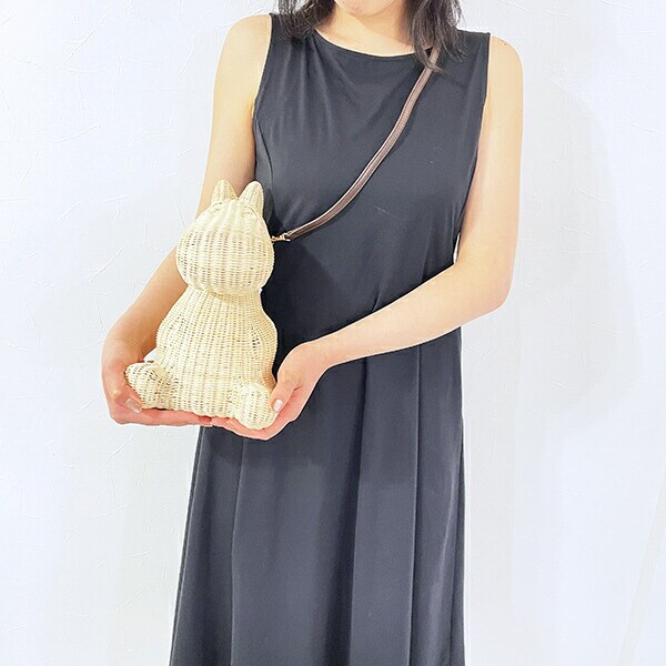 ムーミン ラタンバッグ 全身 ショルダーバッグ ACCOMMODE アコモデ MOOMIN