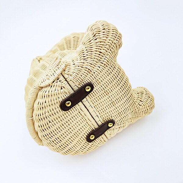 ムーミン ラタンバッグ 全身 ショルダーバッグ ACCOMMODE アコモデ MOOMIN