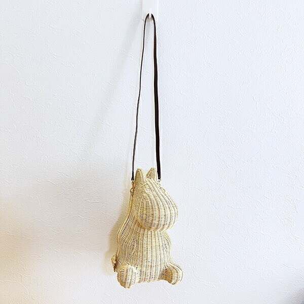 ムーミン ラタンバッグ 全身 ショルダーバッグ ACCOMMODE アコモデ MOOMIN