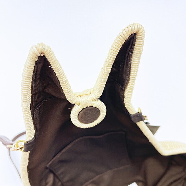 ムーミン ラタンバッグ フェイス ショルダーバッグ ACCOMMODE アコモデ MOOMIN