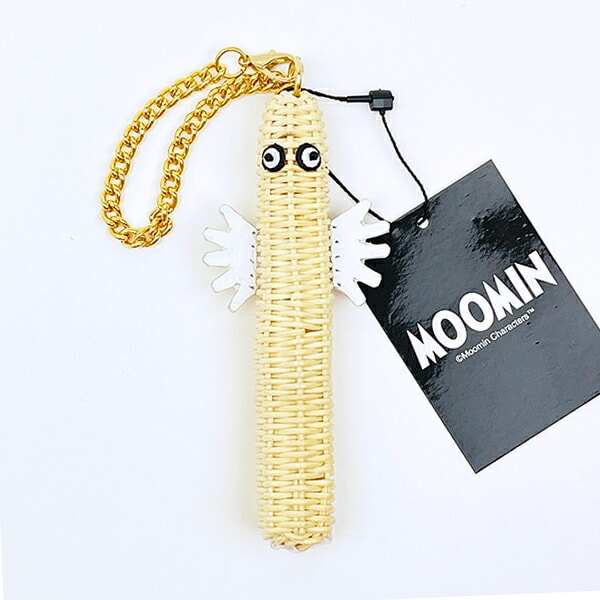ムーミン ニョロニョロ ラタンチャーム キーホルダー MOOMIN