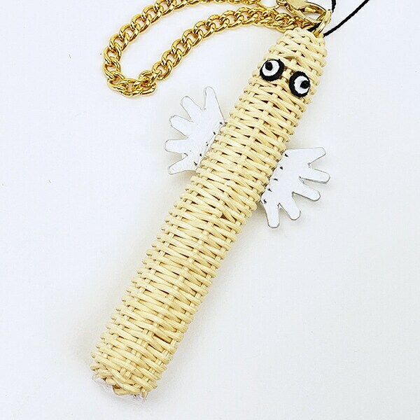 ムーミン ニョロニョロ ラタンチャーム キーホルダー MOOMIN