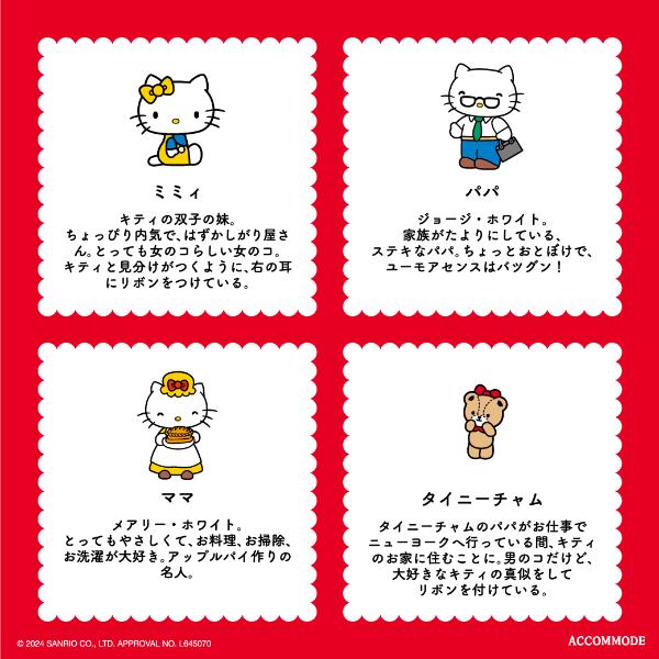 サンリオ ハローキティ アクセサリーポーチ（ブルー） 小物入れ Sanrio アコモデ