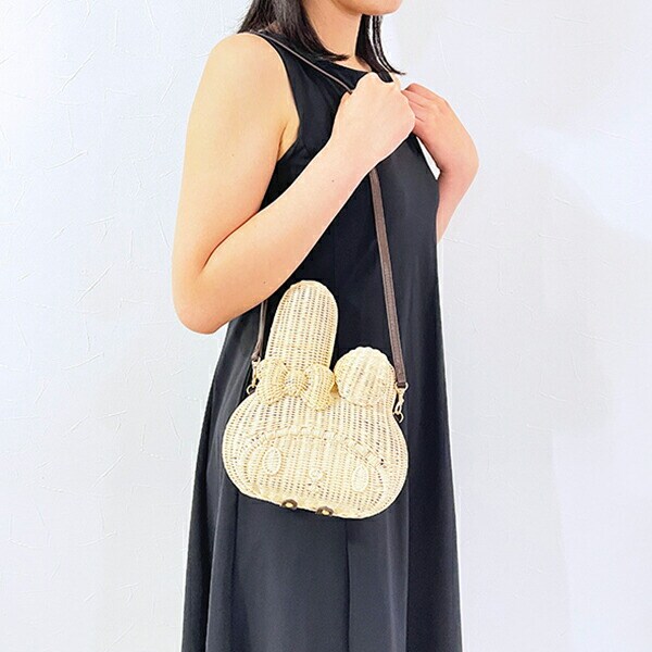 サンリオ マイメロディ ラタンバッグ ショルダーバッグ ACCOMMODE アコモデ Sanrio