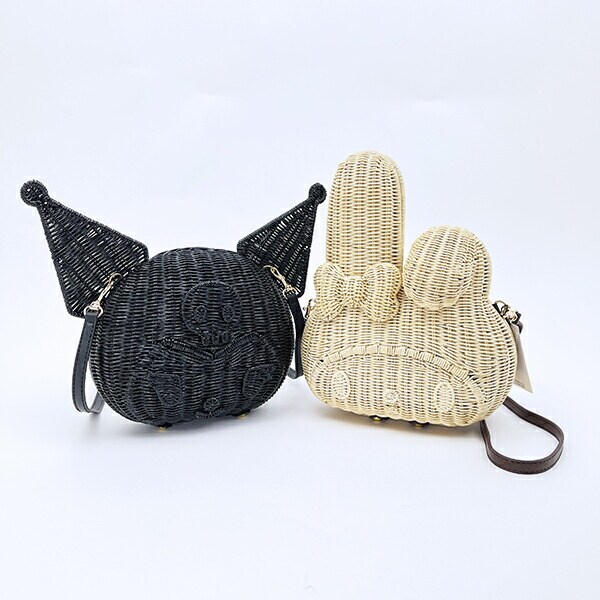 サンリオ マイメロディ ラタンバッグ ショルダーバッグ ACCOMMODE アコモデ Sanrio