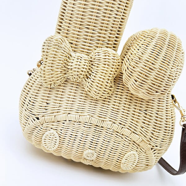 サンリオ マイメロディ ラタンバッグ ショルダーバッグ ACCOMMODE アコモデ Sanrio