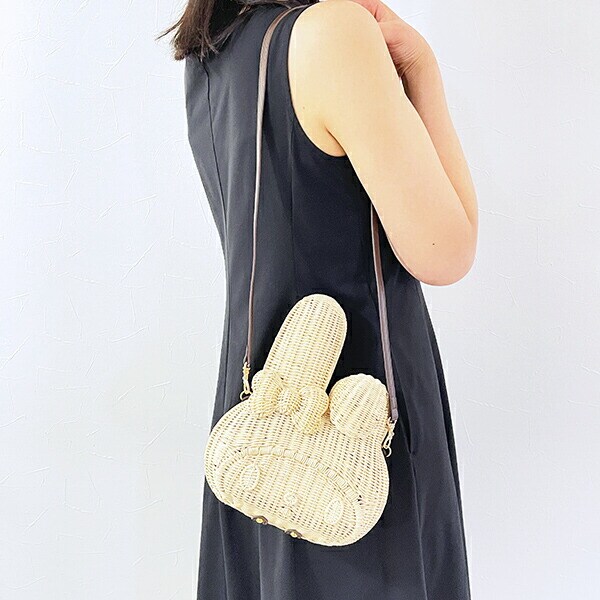 サンリオ マイメロディ ラタンバッグ ショルダーバッグ ACCOMMODE アコモデ Sanrio