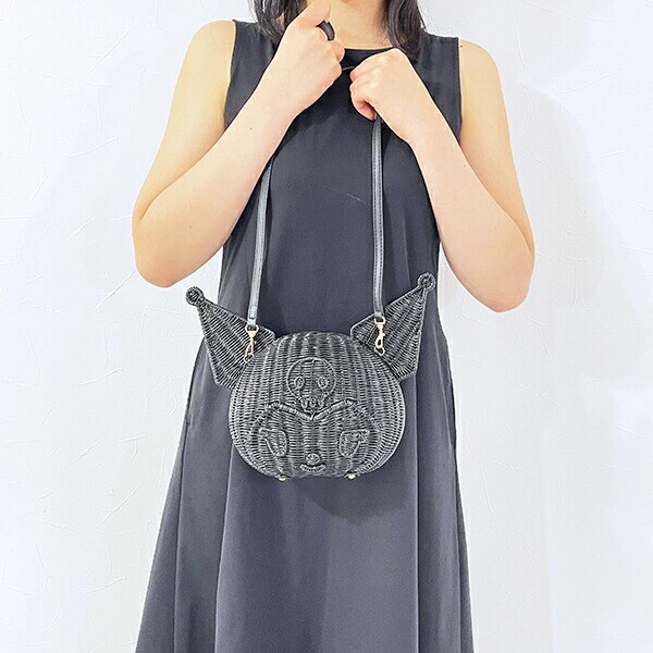 サンリオ クロミ ラタンバッグ ショルダーバッグ ACCOMMODE アコモデ Sanrio