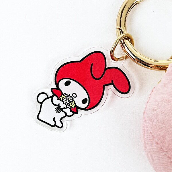 サンリオ マイメロディ プチポーチチャーム キーホルダー ACCOMMODE アコモデ Sanrio