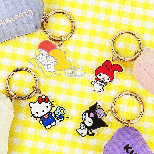 サンリオ マイメロディ プチポーチチャーム キーホルダー ACCOMMODE アコモデ Sanrio