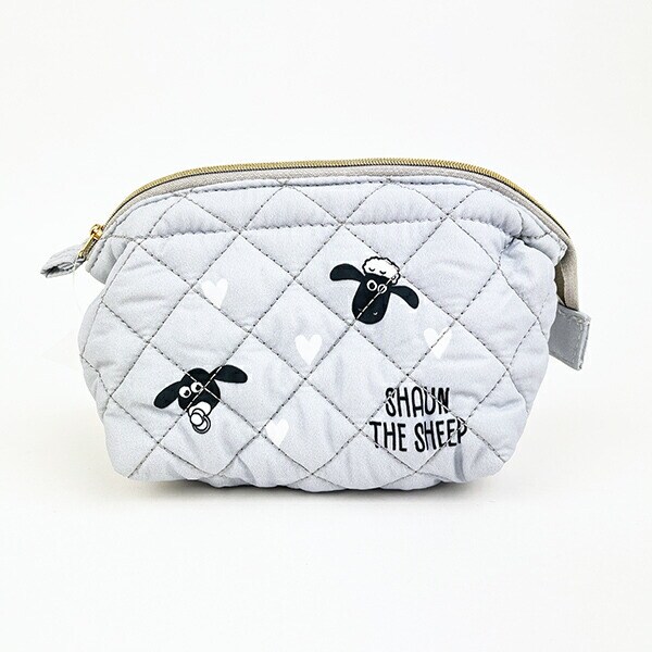 ひつじのショーン ワイヤーポーチ (グレー)