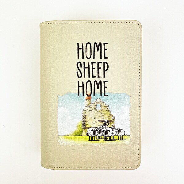 ひつじのショーン BOOK型ポーチ (アイボリー)